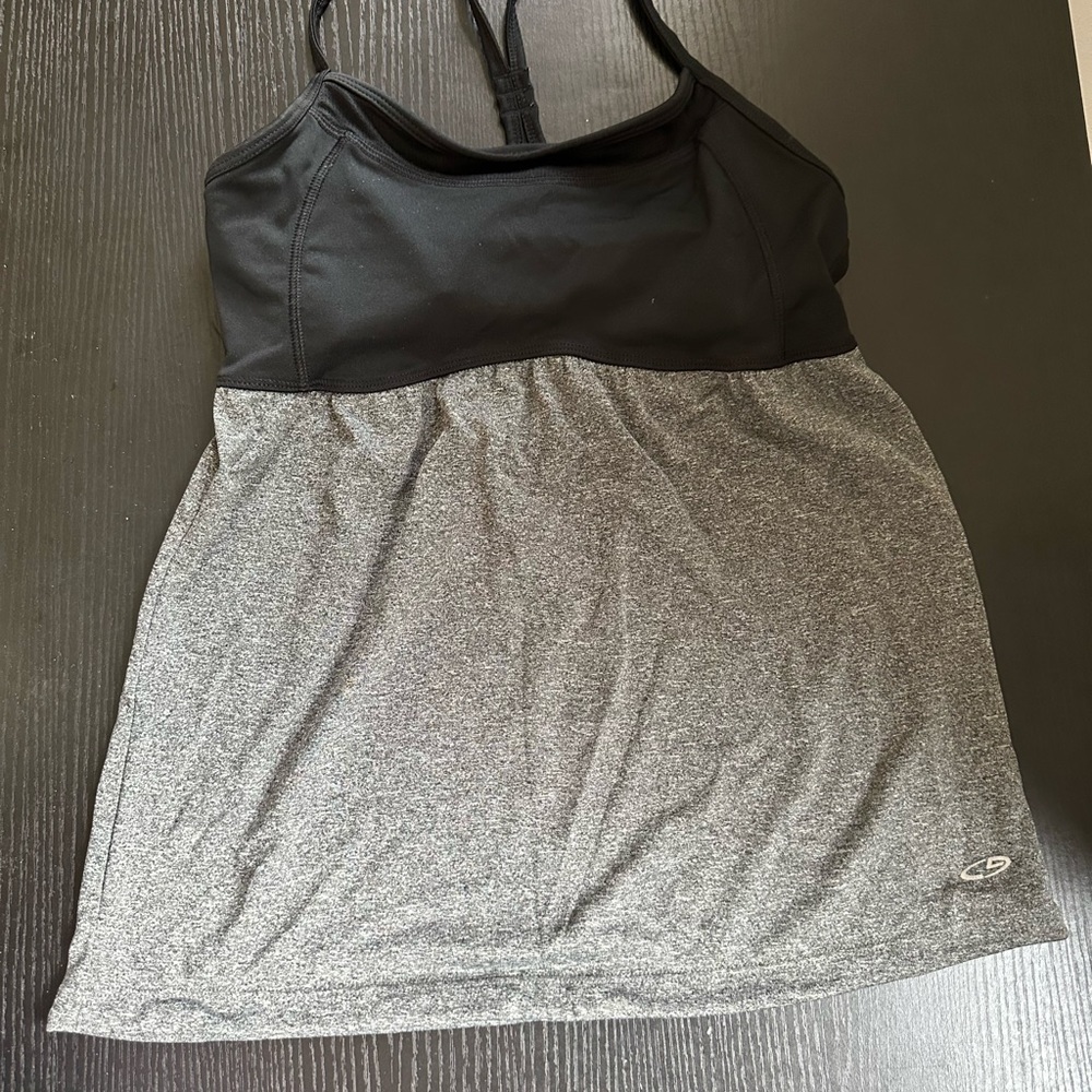 Two tone workout top